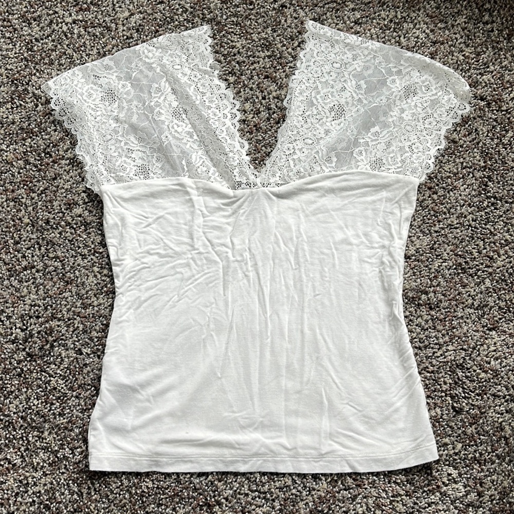 Lace T shirt